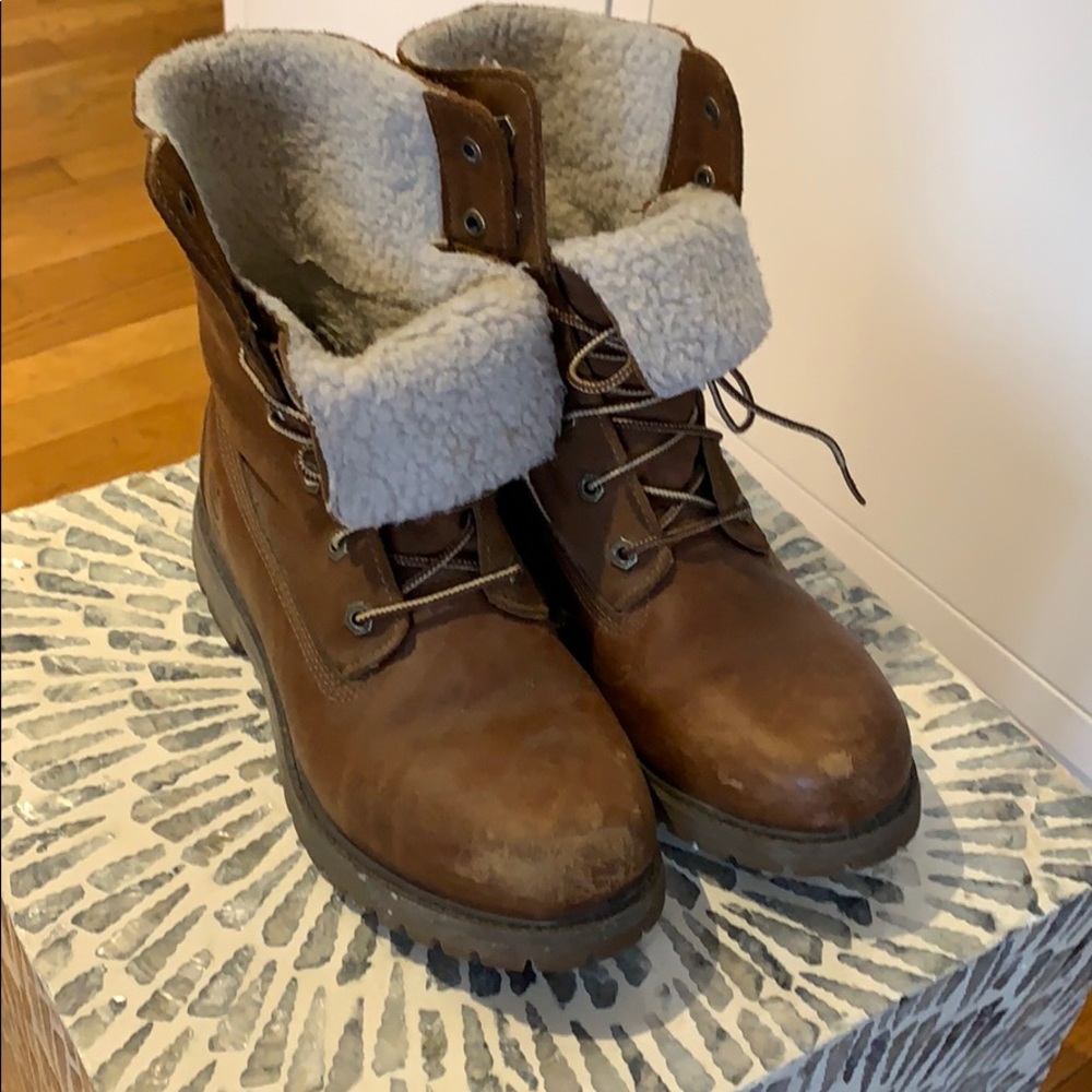 Women’s lined timberland boots